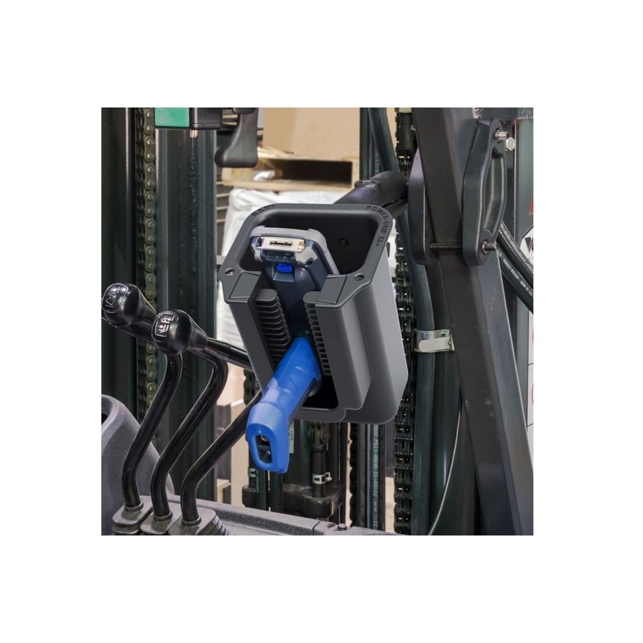 Scanner Holder (XL), without Ball, Black, 1 pc.