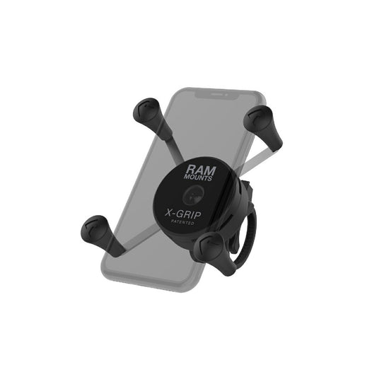 Xグリップ(S)＆Zipタイセット φ12.7-42.6mm対応 一体式 ブラック 1個入り