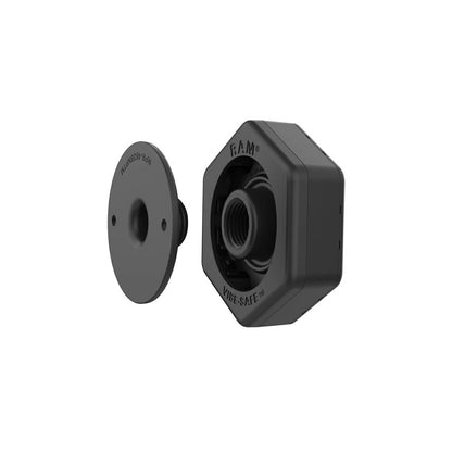 Vibration Isolation Adapter, Ball-Free, Vibe-Safe, Black, 1 pc.