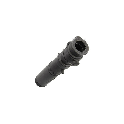 Spline post (tube wedge base) for 38.1-47.6mm inner diameter, black, 1 piece