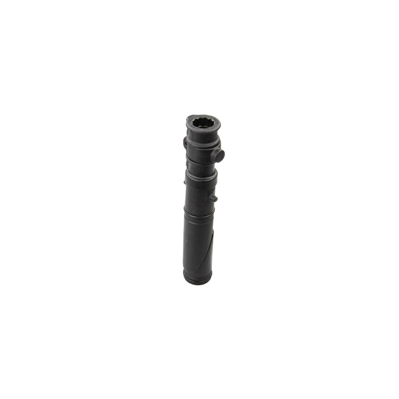 Spline post (tube wedge base) for 38.1-47.6mm inner diameter, black, 1 piece