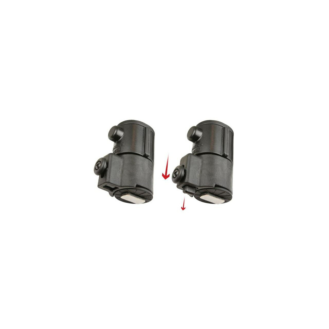 Spline Post (Track Base) with Quick Release, Black, 1 pc.