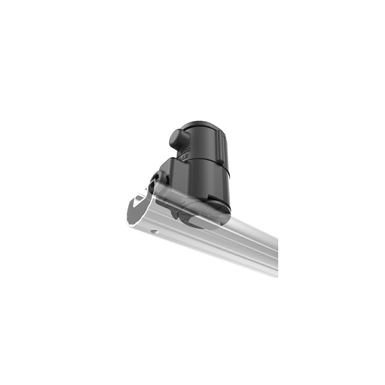 Spline Post (Track Base) with Quick Release, Black, 1 pc.