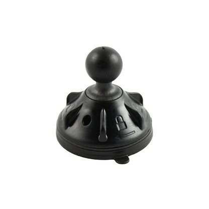 サクションベース 吸盤径69.8mm ブラック 1インチボール 1個入り