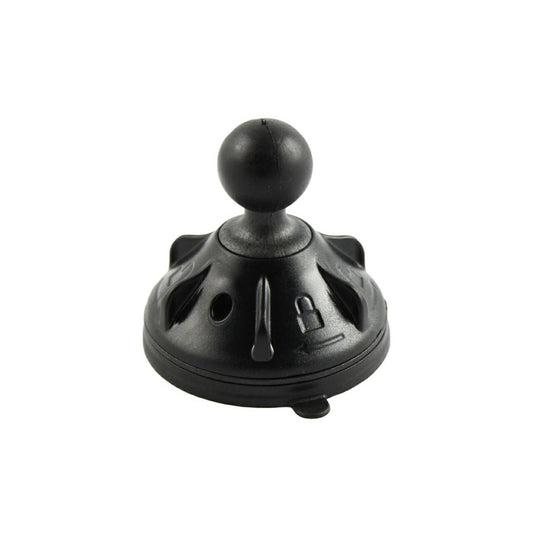 サクションベース 吸盤径69.8mm ブラック 1インチボール 1個入り