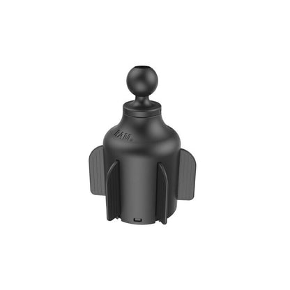 Cup Holder Base, Compatible with Inner Diameter φ65.3-88.9mm, Black, 1-inch Ball, 1 pc.