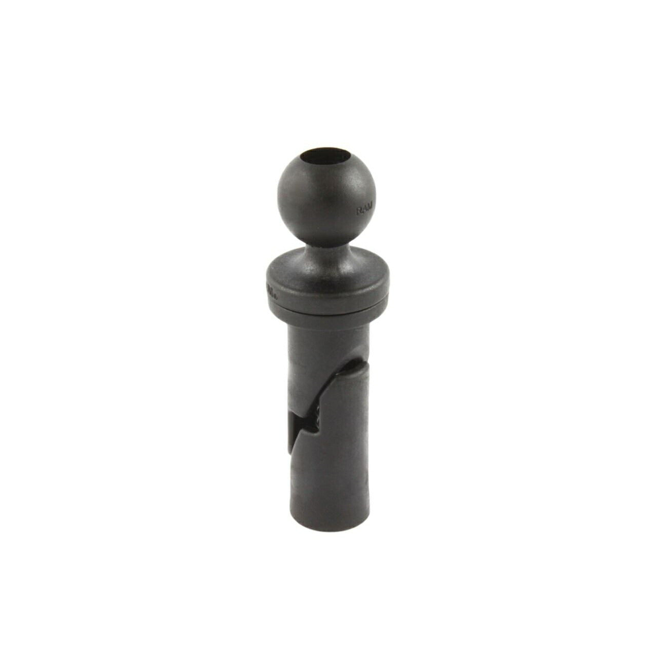 Tube Wedge Base, Compatible with inner diameters φ22.2-25.4mm, Black, 1-inch Ball, 1 piece