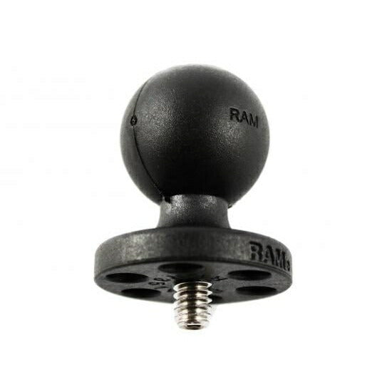Camera Adapter (Small Base) Black, 1-inch Ball, 1 pc.