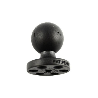 Ball Adapter (for Pin-Lock Hole Pattern) Black 1-Inch Ball 1-Pack