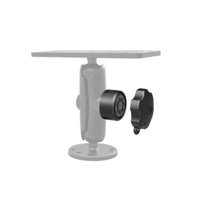 Security Knob, Black, 1-inch Ball, 1 pc.