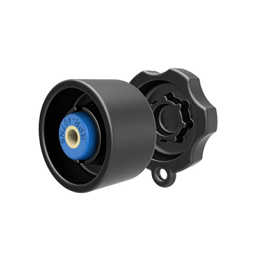 Security Knob, Black, 1.5 inch ball, 1 piece