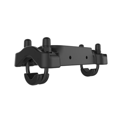 タフトラックレール(ダブルU字クランプ) 全長17.7cm φ15.9-31.75mm対応 ブラック 1個入り