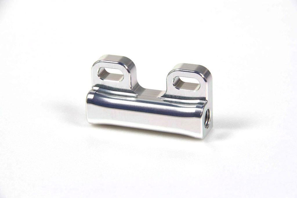 SLP401 2WAYセパレーター 取付タブ(M6)付 シルバー 幅60mm M10×P1.25 1個