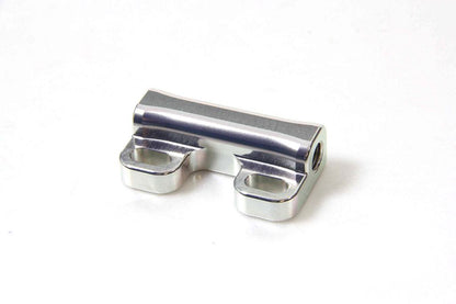 SLP401 2WAYセパレーター 取付タブ(M6)付 シルバー 幅60mm M10×P1.25 1個