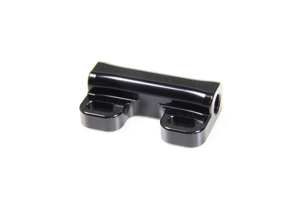 SLP401B 2-Way Separator with Mounting Tabs (M6), Black, 60mm Width, M10 x P1.25, 1 pc.