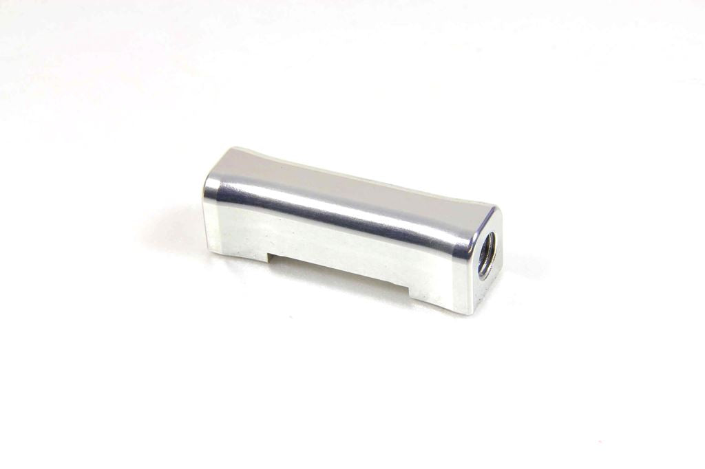 SLP402 2-Way Separator with Mounting Hole (M5) Silver, 60mm Width, M10 x P1.25, 1 pc.