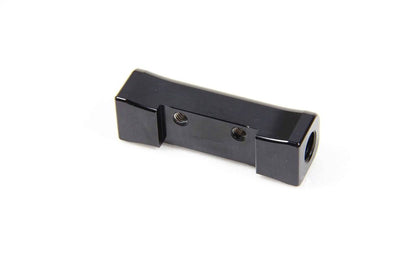 SLP402B 2WAYセパレーター 取付穴(M5)付 ブラック 幅60mm M10×P1.25 1個