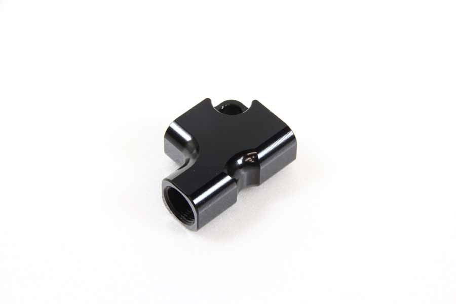 SLP405B 3WAYセパレーター ナローナット専用 T字型/左側取付タブ(M6)付 ブラック 幅35×高さ25mm 1個