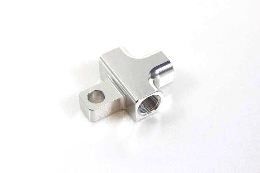 SLP406 3WAYセパレーター ナローナット専用 T字型/上側取付タブ(M6)付 シルバー 幅30×高さ25mm 1個