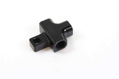 SLP406B 3WAYセパレーター ナローナット専用 T字型/上側取付タブ(M6)付 ブラック 幅30×高さ25mm 1個