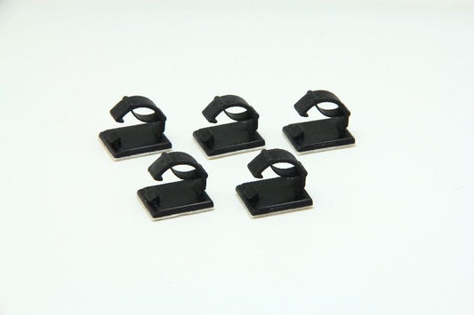 SLP493-5 ケーブルクリップ ブラック 内径φ7～8mm 5個