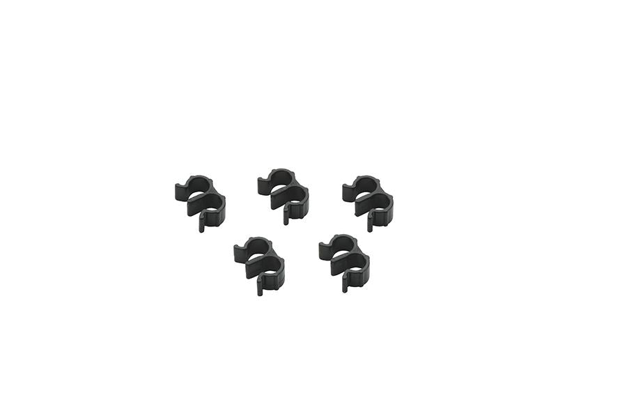 SLP494-5 ホースツインクリップ コーティング有 内径φ6.3mm×2 5個