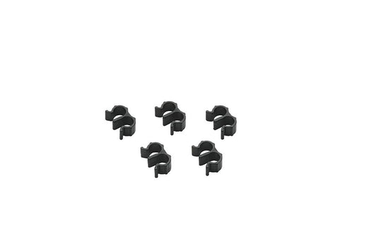 SLP494-5 ホースツインクリップ コーティング有 内径φ6.3mm×2 5個