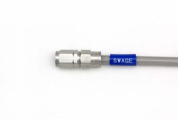 スーパーカブ C125 メッシュ ブレーキホース フロント ステンレス/クリアホース STF0043