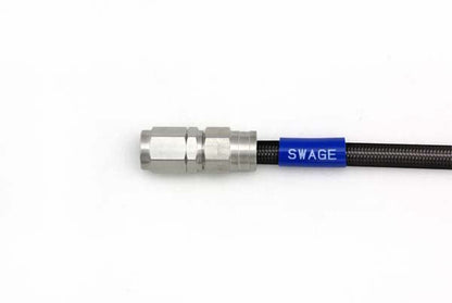 X-4LD Mesh Brake Hose Rear Stainless/Black Hose STRB112