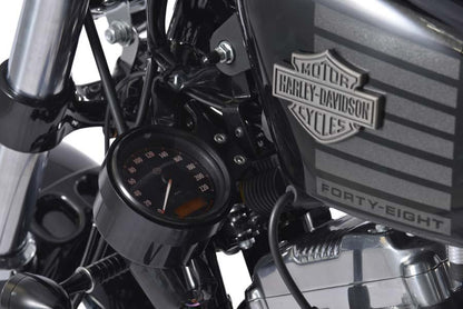 Meter Relocation Kit Black Sportster XL1200X XL1200XS
