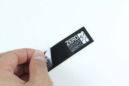 ステッカー 転写 ホワイト/グレー 68×16mm/30×16mm 1シート