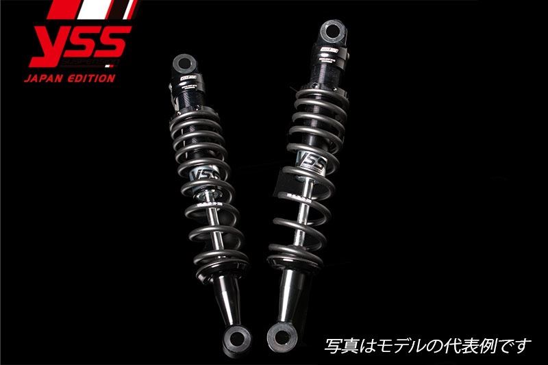 Rear Shocks for SR400/500, Black Body, Black x Black, Set of 2