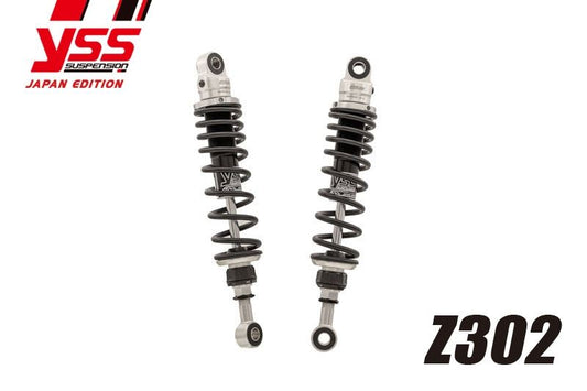 Rear Suspension GB350/S Z302 Silver x Black Set of 2