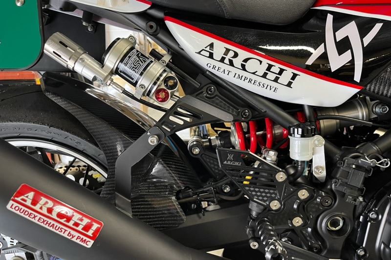 PMC 117-4510337 リアサスペンション Z900RS MX456-TRW バイクパーツ 足回り サスペンション