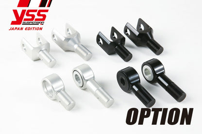 Adjust Double End L-78mm Damper Mount 10x20 I-Type Silver Anodized