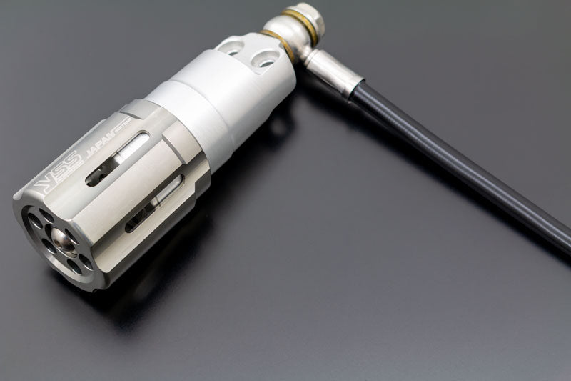 油圧プリロードアジャスター専用グリップ Revolver design