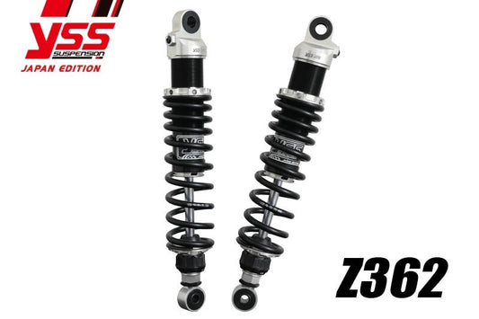 Rear Suspension GB400/500 RZ362 Silver Body Silver x Black 2-piece set