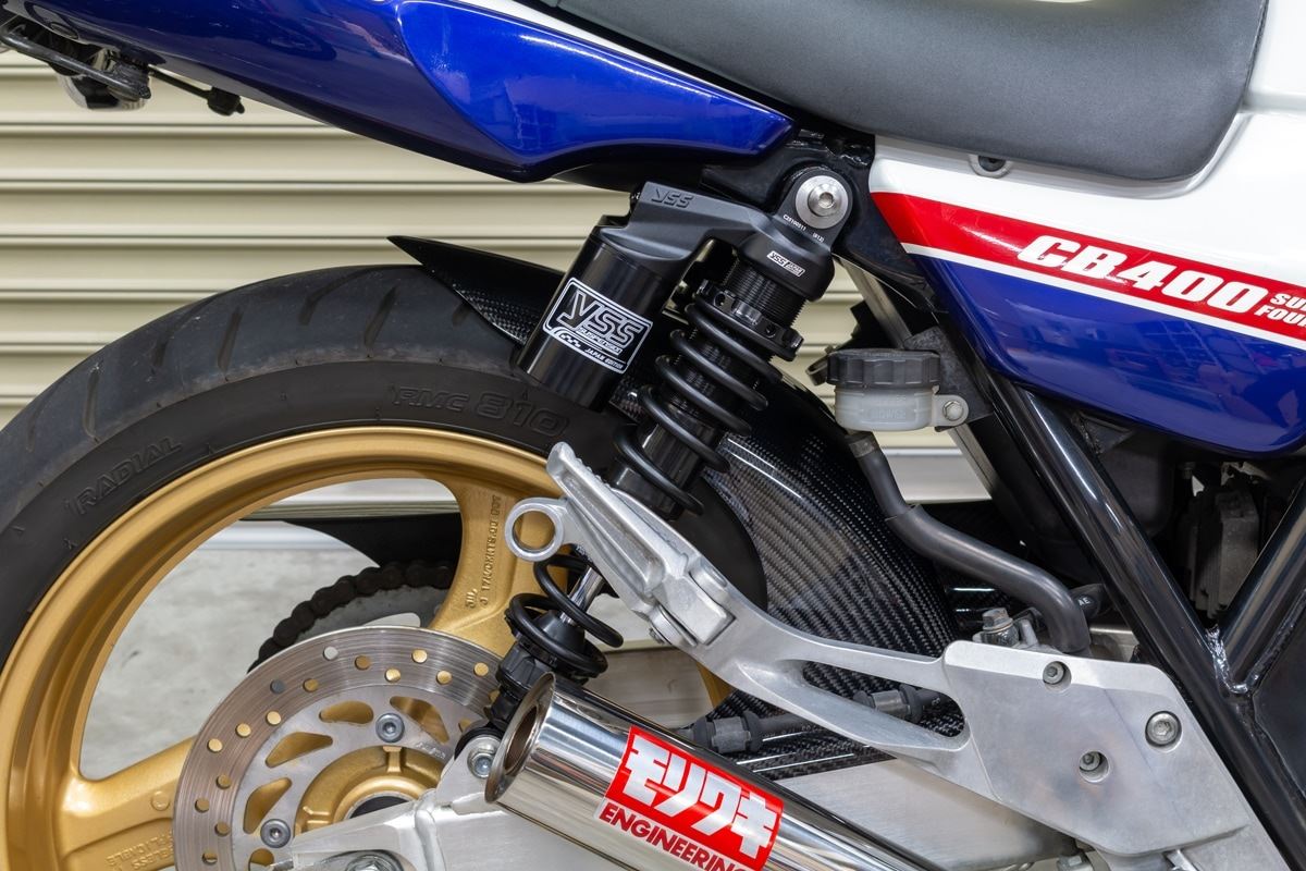 PMC 119-9013610 リアサスペンション CB400SF/SB RG362 ブラックボディ ブラック×ブラック 2本セット バイクパーツ 足回り サスペンション