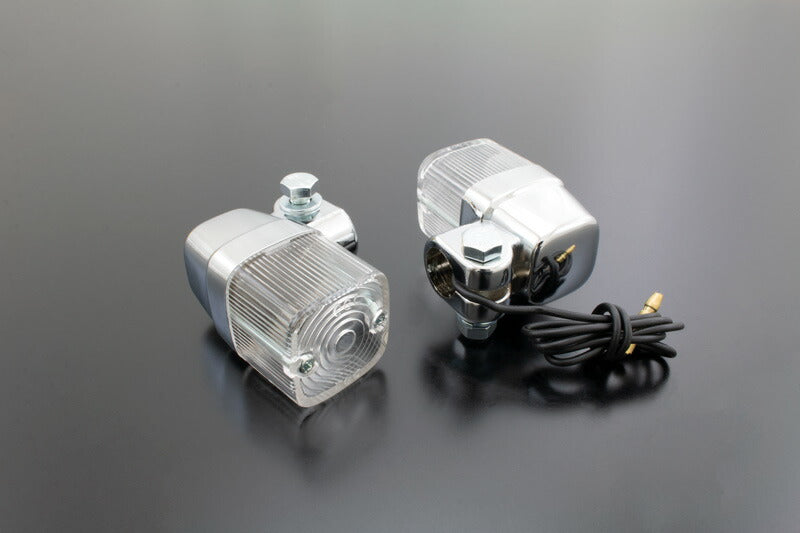 CGC 角型ヨーロピアンウインカー メッキ/クリア