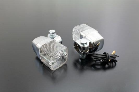 CGC 角型ヨーロピアンウインカー メッキ/クリア