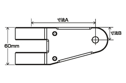 BILLET ライトステ－ TYPE-1 Φ41 シルバー