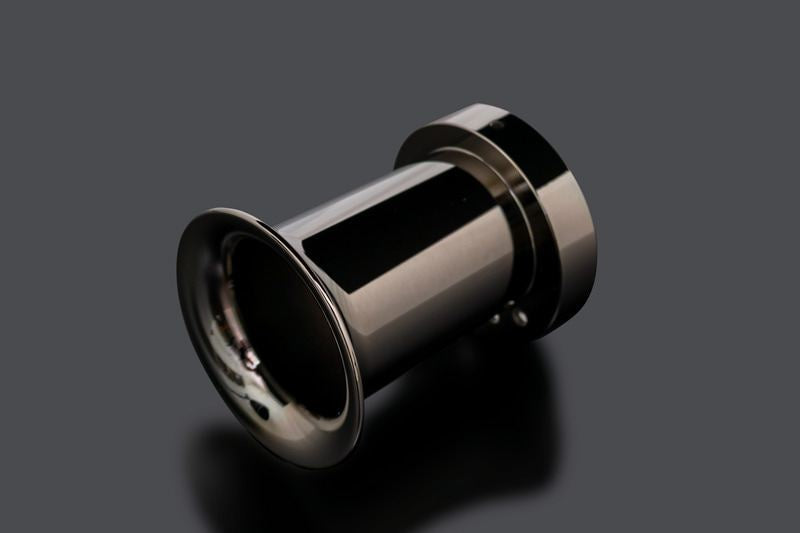 CR Billet Air Funnel (Aluminum Long/70mm) Jet Black Plating 1 pc.