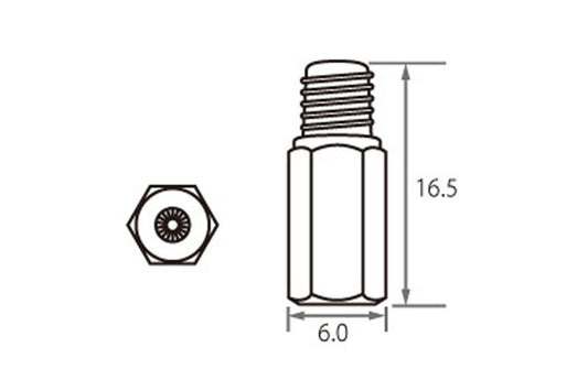 FCR･CR･PWK･PJ メインジェット #100 1個