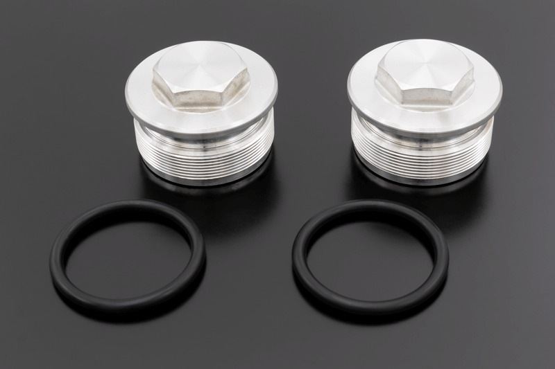 フロントフォークトップキャップセット ZEPHYRχ(G2-G8) 2PC/セット