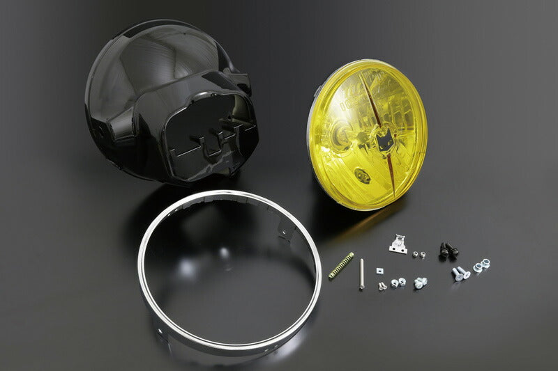 Marshall 722/702 Headlight Yellow/Black Cover CB750/900F/CB1100R