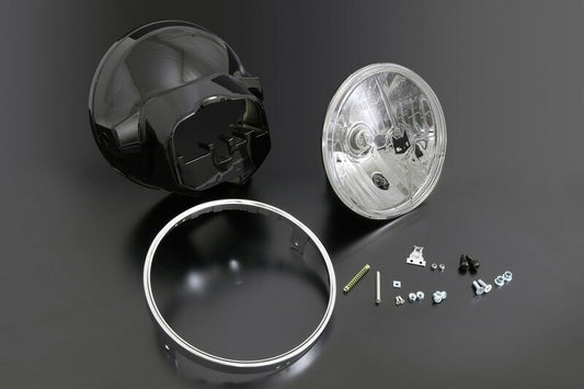 Marshall 722/702 Headlight Clear/Black Cover CB750/900F/CB1100R