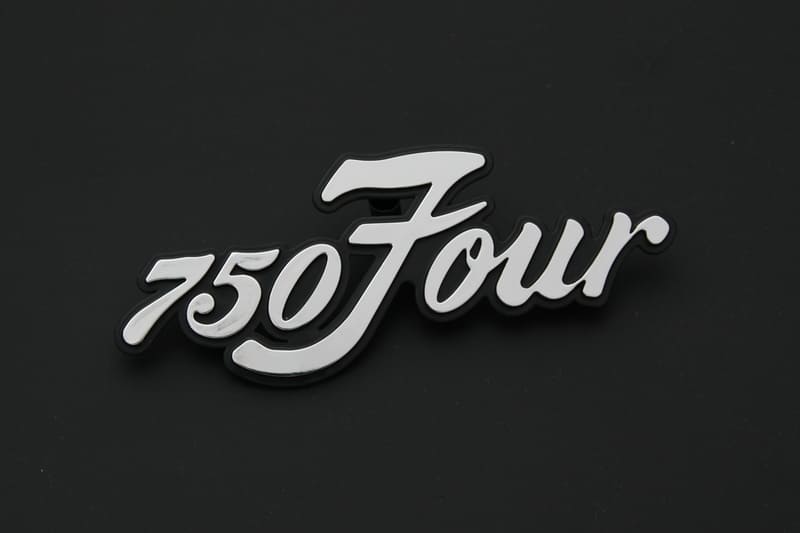 750FOUR Side Cover Emblem, left/right common, 1 pc. for CB750K1-K2