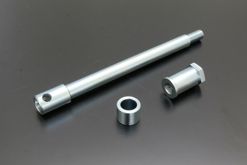 ユニクロメッキ アクスルシャフトセット フロント CB750K
