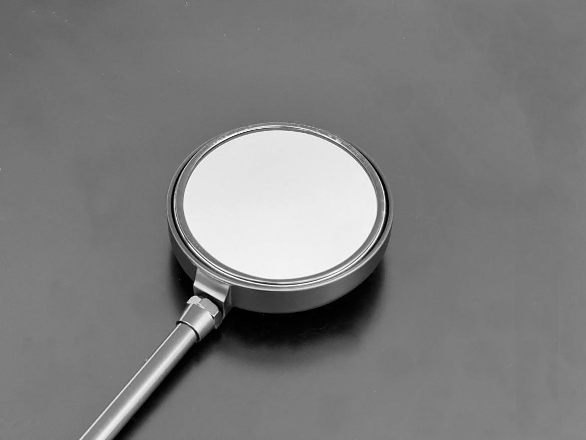 Mirror, black, 1 pc., common left/right - Z1, Z2, KZ900, Z750, Z750D1, KZ1000, KZ1000MK(2), Z750FX, Z1-R, Z1000J, Z1000