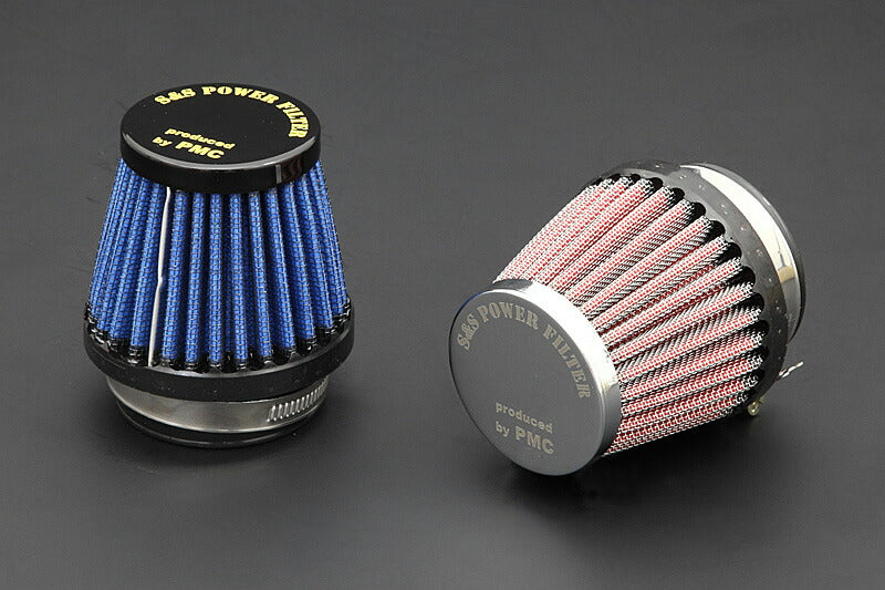 S&S Filter Round 50 Chrome/Yellow 1 pc.